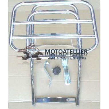 Suporte da Trás Cromado Vespa 50S/Primavera/ET3 